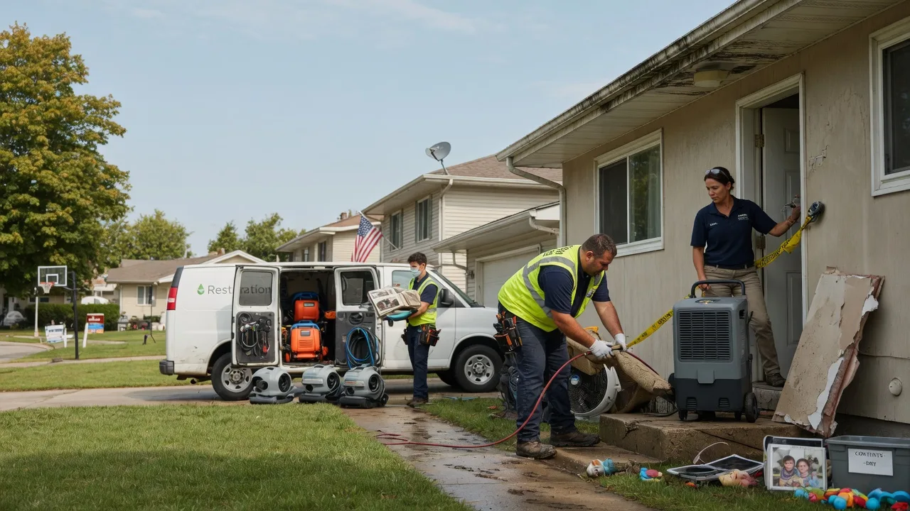 Water Damage Restoration in Blain, PA near me
